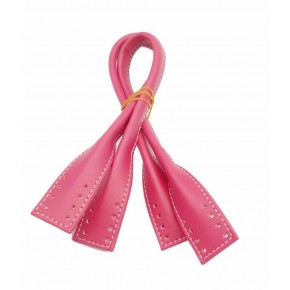 Çanta Aksesuar Suni Deri Pelikan Model Kısa Çanta Sapı Pembe