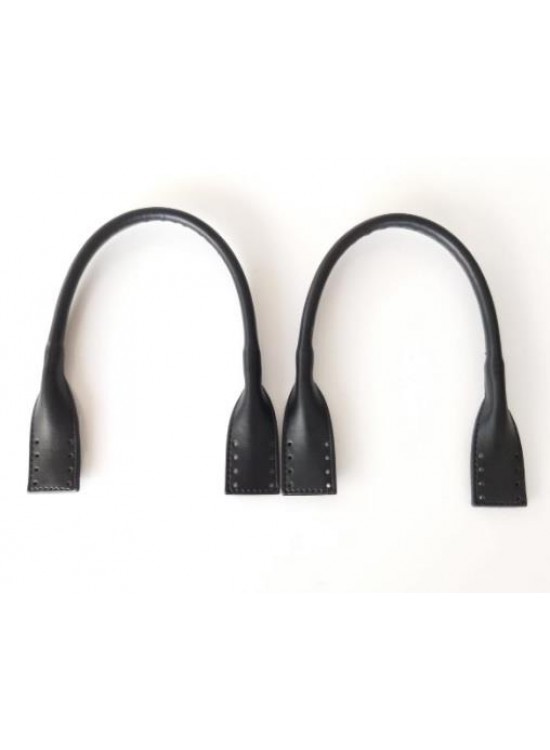 Çanta Aksesuar Suni Deri Pelikan Model Kısa Çanta Sapı Siyah