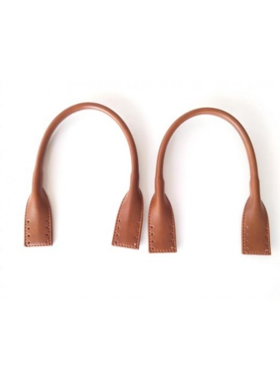 Çanta Aksesuar Suni Deri Pelikan Model Kısa Çanta Sapı Taba