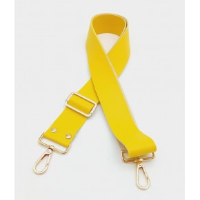 Çanta Aksesuar Suni Deri Sarı 120X4 Cm Çanta Sapı Kalsap Light Gold Metalli