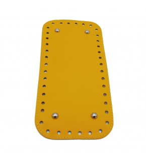 Çanta Aksesuar Suni Deri Sarı Renk 25X12 cm Dikdörtgen Çanta Tabanı