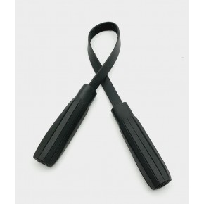 Çanta Aksesuar Suni Deri Siyah İkili Düz Püskül