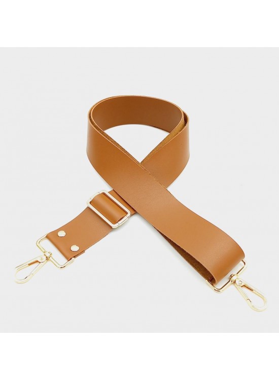 Çanta Aksesuar Suni Deri Taba 120X4 Cm Çanta Sapı Kalsap Light Gold Metalli