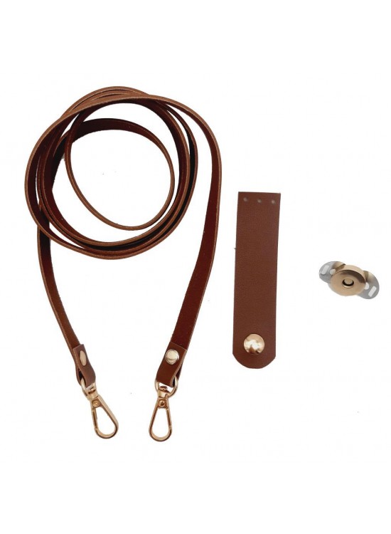 Çanta Aksesuar Suni Deri Taba Cep Telefonu Seti Light Gold Metalli