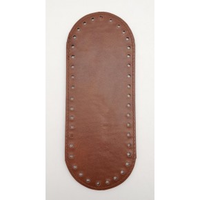 Çanta Aksesuar Suni Deri Taba Renk 20X8 cm Oval Çanta Tabanı