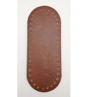 Çanta Aksesuar Suni Deri Taba Renk 20X8 cm Oval Çanta Tabanı