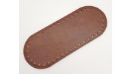 Çanta Aksesuar Suni Deri Taba Renk 20X8 cm Oval Çanta Tabanı