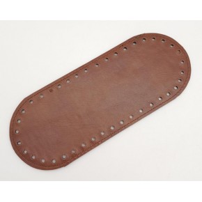 Çanta Aksesuar Suni Deri Taba Renk 20X8 cm Oval Çanta Tabanı