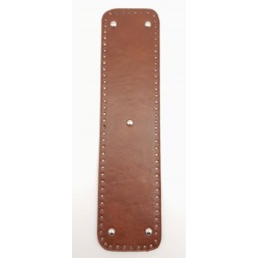 Çanta Aksesuar Suni Deri Taba Renk 40X10 cm Dikdörtgen Çanta Tabanı Gümüş Aparatlı