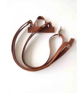 Çanta Aksesuar Suni Deri Taba Renk Sırt Çantası Sapı Light Gold Metalli