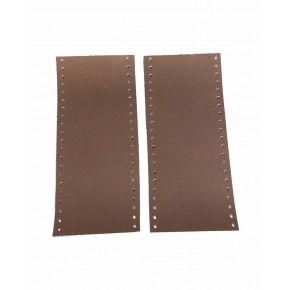 Çanta Aksesuar Suni Deri Tutma Sapı Bakır Simit Sap 17x7.5 Cm