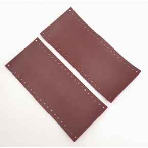 Çanta Aksesuar Suni Deri Tutma Sapı Bordo Simit Sap 17x7.5 Cm