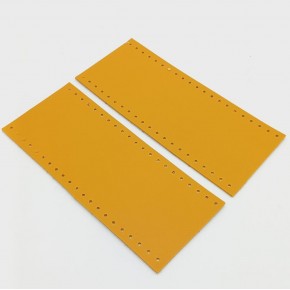 Çanta Aksesuar Suni Deri Tutma Sapı Hardal Simit Sap 17x7.5 Cm