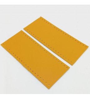 Çanta Aksesuar Suni Deri Tutma Sapı Hardal Simit Sap 17x7.5 Cm