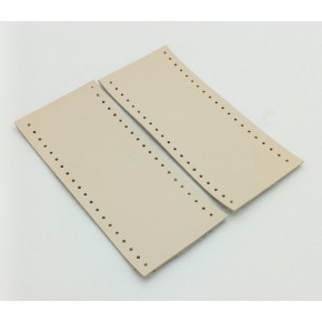 Çanta Aksesuar Suni Deri Tutma Sapı Krem Simit Sap 17x7.5 Cm