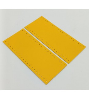 Çanta Aksesuar Suni Deri Tutma Sapı Sarı Simit Sap 17x7.5 Cm