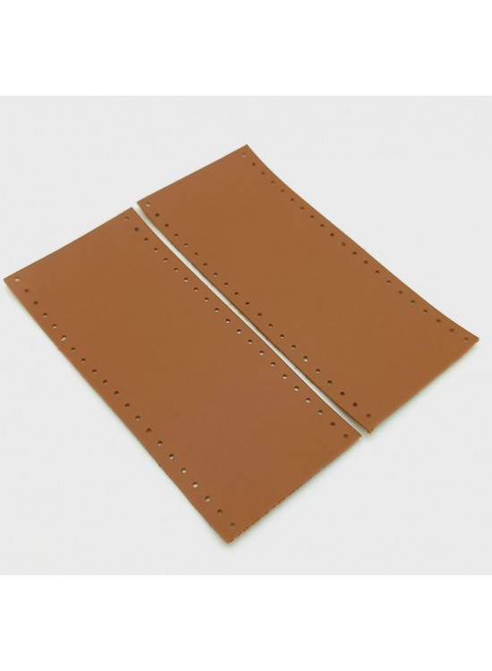 Çanta Aksesuar Suni Deri Tutma Sapı Taba Simit Sap 17x7.5 Cm