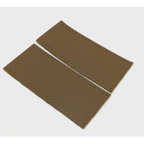 Çanta Aksesuar Suni Deri Tutma Sapı Vizon Simit Sap 17x7.5 Cm