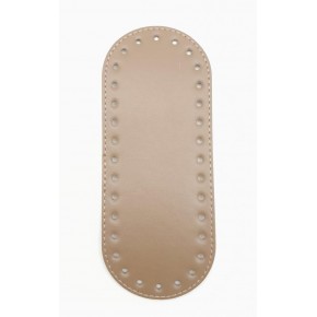 Çanta Aksesuar Suni Deri Vizon 20X8 cm Oval Çanta Tabanı