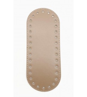 Çanta Aksesuar Suni Deri Vizon 20X8 cm Oval Çanta Tabanı