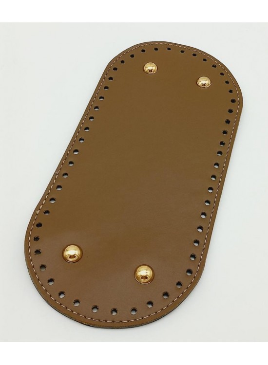 Çanta Aksesuar Suni Deri Vizon Renk 25X12 cm Oval Çanta Tabanı (Light Gold Aparatlı) Çanta Aksesuar Suni Deri Vizon Renk 25X12 cm Oval Çanta Tabanı (Light Gold Aparatlı)