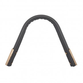 Çanta Aksesuar Suni Derili Metal Çanta Sapı Gri Renk Light Gold Metal 1 Adet