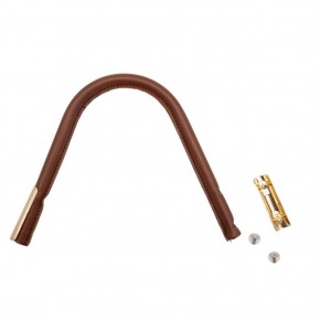 Çanta Aksesuar Suni Derili Metal Çanta Sapı Taba Renk Light Gold Metal 1 Adet