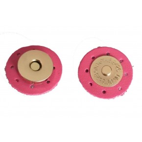 Çanta Aksesuar Suni Derili Mıknatıs Fuşya