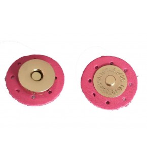 Çanta Aksesuar Suni Derili Mıknatıs Fuşya