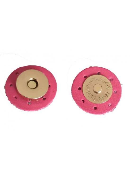 Çanta Aksesuar Suni Derili Mıknatıs Fuşya