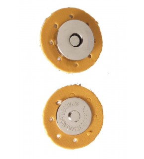 Çanta Aksesuar Suni Derili Mıknatıs Hardal