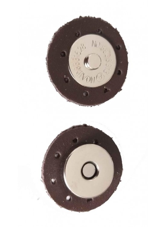 Çanta Aksesuar Suni Derili Mıknatıs Koyu Kahve Çanta Aksesuar Suni Derili Mıknatıs Koyu Kahve