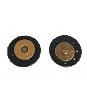 Çanta Aksesuar Suni Derili Mıknatıs Siyah