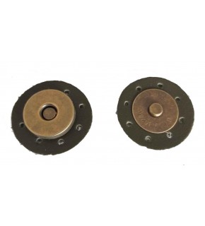 Çanta Aksesuar Suni Derili Mıknatıs Yeşil