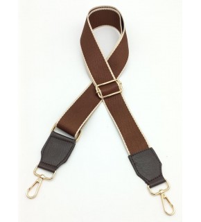 Çanta Aksesuar Suni Derili Polyester Kolon 120X4 Cm No:1 Light Gold Metalli