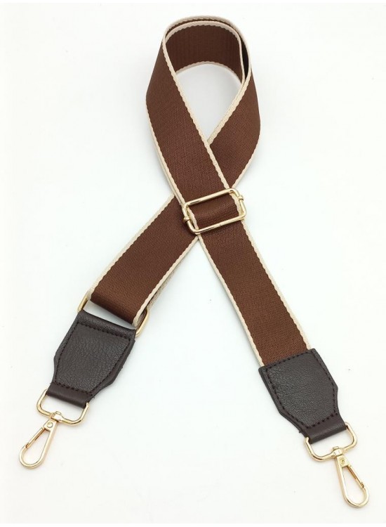 Çanta Aksesuar Suni Derili Polyester Kolon 120X4 Cm No:1 Light Gold Metalli