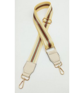 Çanta Aksesuar Suni Derili Polyester Kolon 120X4 Cm No:5 Light Gold Metalli