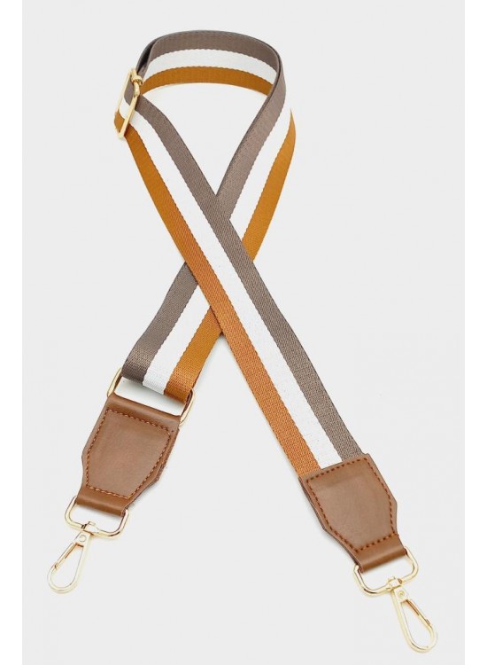 Çanta Aksesuar Suni Derili Polyester Kolon 120X4 Cm No:7 Light Gold Metalli