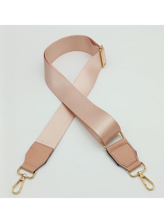 Çanta Aksesuar Suni Derili Polyester Kolon 120X4 Cm Pudra Light Gold Metalli Çanta Aksesuar Suni Derili Polyester Kolon 120X4 Cm Pudra Light Gold Metalli