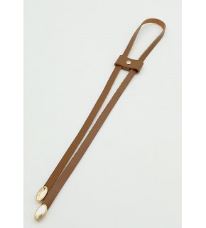 Çanta Aksesuar Sütlü Kahve Gerçek Deri Büzgü Light Gold Metalli