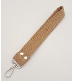 Çanta Aksesuar Sütlü Kahve Pamuklu Kolon Elcik Gümüş Metalli