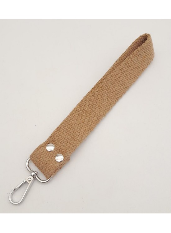 Çanta Aksesuar Sütlü Kahve Pamuklu Kolon Elcik Gümüş Metalli