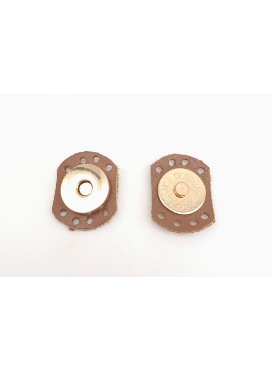 Çanta Aksesuar Sütlü Kahve Renk Gerçek Derili Oval Kenar Mıknatıslı Çıtçıt Light Gold Metalli Çanta Aksesuar Sütlü Kahve Renk Gerçek Derili Oval Kenar Mıknatıslı Çıtçıt Light Gold Metalli