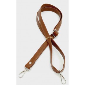 Çanta Aksesuar Taba 125X2 Cm Çanta Sapı Sürgütlü Gümüş Metal