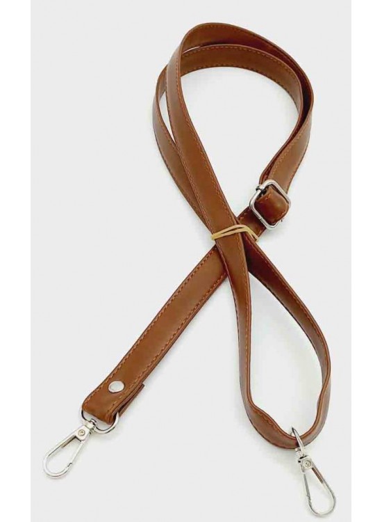 Çanta Aksesuar Taba 125X2 Cm Çanta Sapı Sürgütlü Gümüş Metal