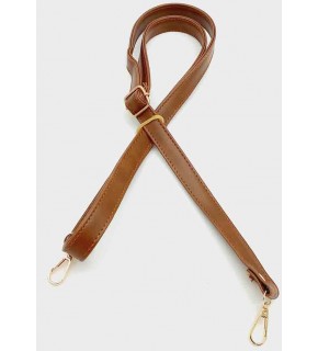 Çanta Aksesuar Taba 125X2 Cm Çanta Sapı Sürgütlü Light Gold Metal