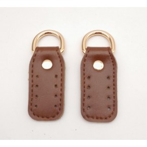 Çanta Aksesuar Taba Çift Kat Dikişli Suni Deri Sapucu Böce Light Gold Metalli