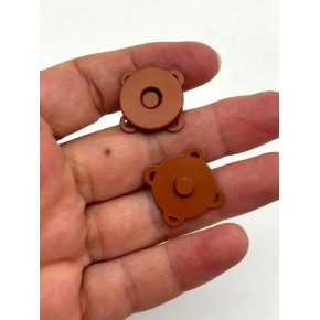 Çanta Aksesuar Taba Dikilebilir Mıknatıslı Çıtçıt