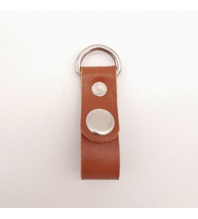 Çanta Aksesuar Taba Gerçek Deri Çıtçıtlı Sapucu Böce Gümüş Metalli 1 Adet