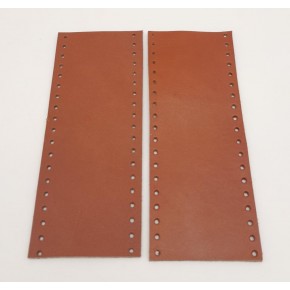 Çanta Aksesuar Taba Gerçek Deri Tutma Sapı 15X6 Cm Simit Sap